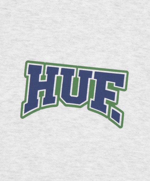 HUF(ハフ)の「HOME TEAM CREWNECK(スウェット・メンズ・ブラック/アッシュグレー/パイングリーン系・M/S/XL/L)」の8枚目の写真