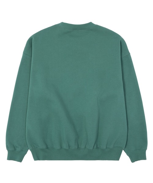 HUF(ハフ)の「HOME TEAM CREWNECK(スウェット・メンズ・ブラック/アッシュグレー/パイングリーン系・M/S/XL/L)」の6枚目の写真