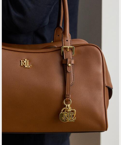 最終値下げ　Ralph Lauren ブラウンレザー ビジネスバッグ ラルフ Polo Ralph Lauren レザービジネスバッグ | ブラウン | FARFETCH JP
