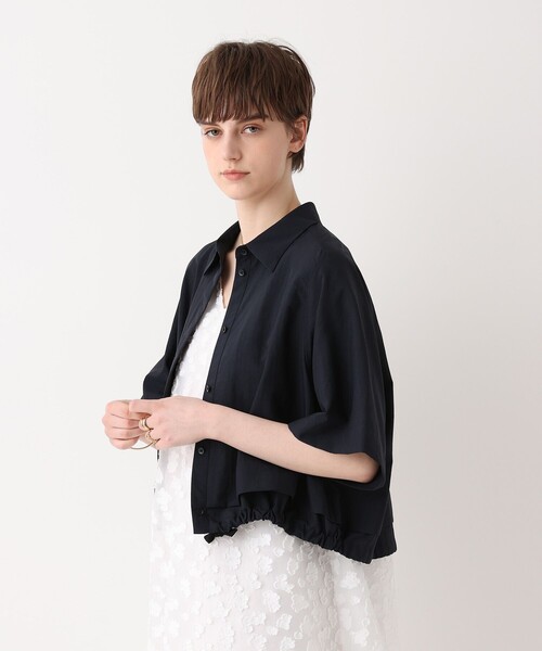 allureville(アルアバイル)の「シャツカラーブルゾン(ブルゾン・レディース・ホワイト/ベージュ/ブラック・2)」の22枚目の写真