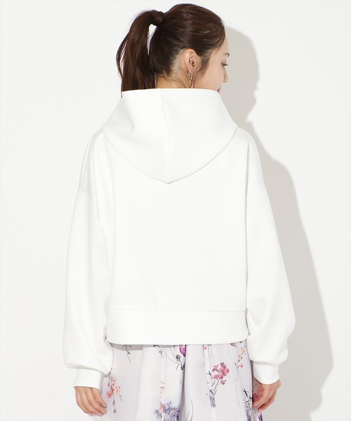 WILLSELECTION(ウィルセレクション)の「ダブルZIPオーバーサイズパーカー(パーカー・レディース・ミント/サックスブルー/ブラック/オフホワイト・FREE)」の9枚目の写真