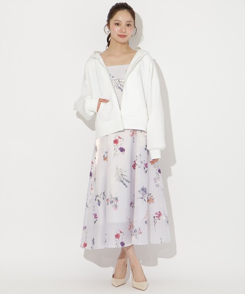 WILLSELECTION(ウィルセレクション)の「ダブルZIPオーバーサイズパーカー(パーカー・レディース・ミント/サックスブルー/ブラック/オフホワイト・FREE)」の13枚目の写真