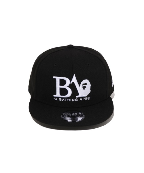 A BATHING APE(アベイシングエイプ)の「BA LOGO NEW ERA 9FIFTY CAP(キャップ・メンズ・ブラック/ブラウン・FREE)」の3枚目の写真