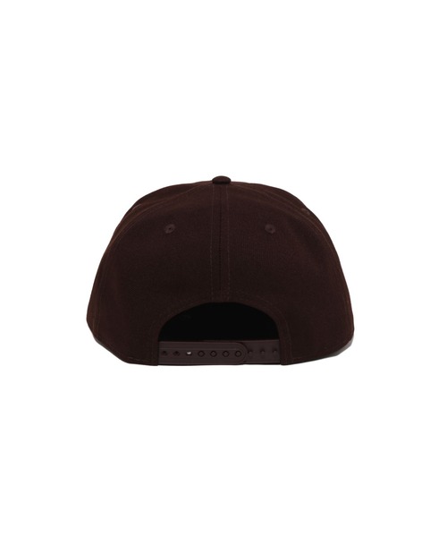 A BATHING APE(アベイシングエイプ)の「BA LOGO NEW ERA 9FIFTY CAP(キャップ・メンズ・ブラック/ブラウン・FREE)」の6枚目の写真
