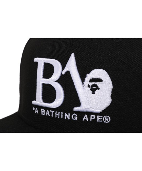 A BATHING APE(アベイシングエイプ)の「BA LOGO NEW ERA 9FIFTY CAP(キャップ・メンズ・ブラック/ブラウン・FREE)」の7枚目の写真