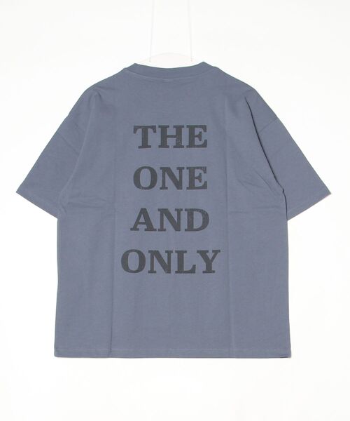 Disney(ディズニー)の「【DISNEY/ディズニー】ミッキーマウスUSD加工プリント半袖Tシャツ/ バックロゴTシャツ/ユニセックス(Tシャツ/カットソー・メンズ・スミクロ/アイボリー/イエロー/ネイビー・L/M/LL)」の5枚目の写真