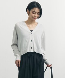 イージーカーディガン クロップド