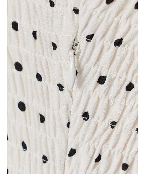 SNIDEL（スナイデル）の「デコルテオープンワンピース（ワンピース・レディース・その他/アイボリー/ネイビー・1/0）」の14枚目の写真