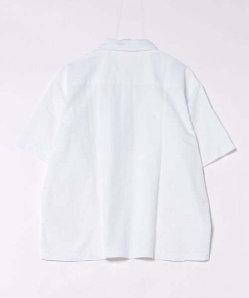 CORISCO（コリスコ）の「オックス 半袖ワークシャツ(M1)（シャツ/ブラウス・メンズ・ブルー/ストライプ/ホワイト・X-LARGE/MEDIUM/LARGE）」の4枚目の写真