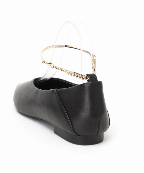 REMME（レメ）の「《追加・NOBLE別注》REMME/レメ アンクレットフラットシューズ（その他シューズ・レディース・アイボリー/ブラック・24.5cm/24cm/23.5cm/23cm）」の8枚目の写真