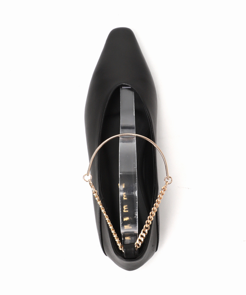 REMME（レメ）の「《追加・NOBLE別注》REMME/レメ アンクレットフラットシューズ（その他シューズ・レディース・アイボリー/ブラック・24.5cm/24cm/23.5cm/23cm）」の12枚目の写真