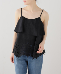 La TOTALITE | 【洗える】カットワークキャミトップス(シャツ/ブラウス)