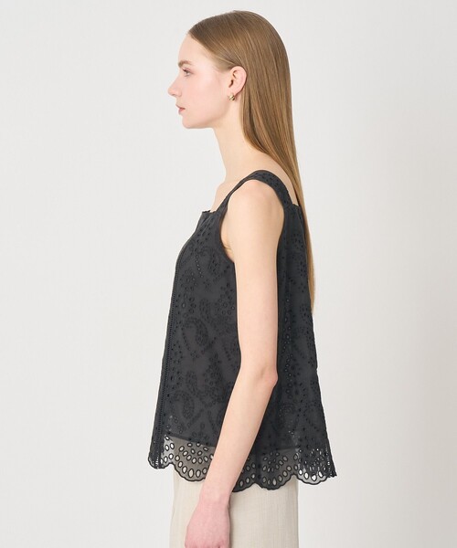 ANAYI（アナイ）の「【セットアップ対応商品】エンブロイダリーキャミソール（その他トップス・レディース・ブラック/ブラウン/オフホワイト・38）」の6枚目の写真