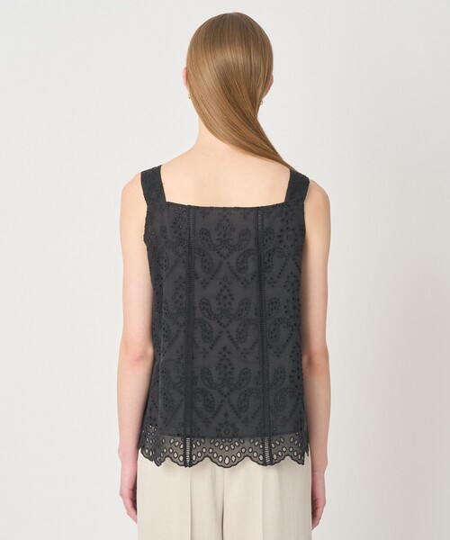 ANAYI（アナイ）の「【セットアップ対応商品】エンブロイダリーキャミソール（その他トップス・レディース・ブラック/ブラウン/オフホワイト・38）」の7枚目の写真