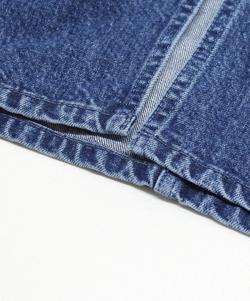 RNA（アールエヌエー）の「G1108 Wカーゴルーズタイトスカート（デニムスカート・レディース・ブラック/インディゴブルー・MEDIUM）」の8枚目の写真