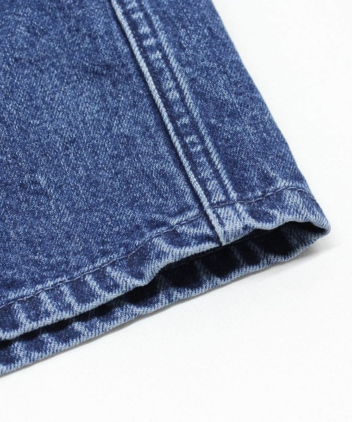 RNA（アールエヌエー）の「G1108 Wカーゴルーズタイトスカート（デニムスカート・レディース・ブラック/インディゴブルー・MEDIUM）」の9枚目の写真