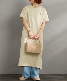 CHUMS（チャムス）の「[CHUMS/チャムス] BOOBYロゴ刺繍 カットソーワンピース（ワンピース）」