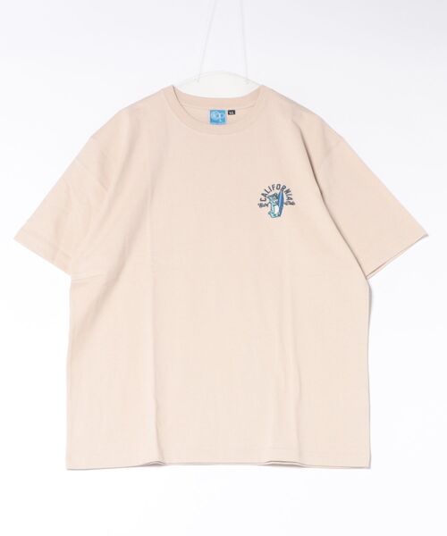 Ocean Pacific(オーシャンパシフィック)の「【OP:オーピー】カリフォルニアベアワンポイントTシャツ(Tシャツ/カットソー・メンズ・チャコールグレー/ホワイト/ベージュ・X-LARGE/LARGE/MEDIUM)」の10枚目の写真