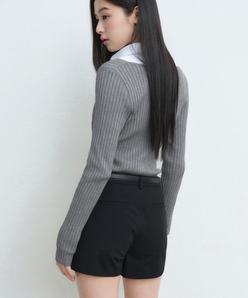 MUSINSA STANDARD WOMAN（ムシンサスタンダードウーマン）の「ウィメンズマイクロショーツ[ブラック]（その他パンツ・レディース・その他・30/24/25/26/27/28/29）」の3枚目の写真
