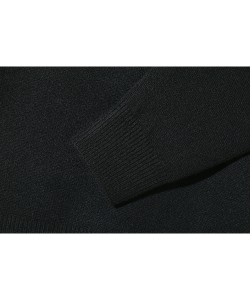 BASEMOMENT(ベースモーメント)の「キャッシュライク Vネック クロップニット ブラック(ニット/セーター・メンズ・その他・M/L)」の15枚目の写真