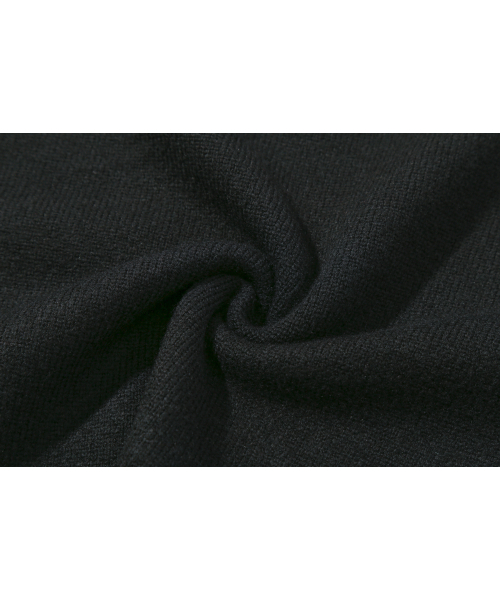BASEMOMENT(ベースモーメント)の「キャッシュライク Vネック クロップニット ブラック(ニット/セーター・メンズ・その他・M/L)」の5枚目の写真