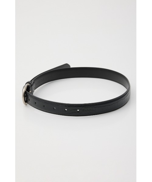 LAGUA GEM（ラグアジェム）の「FAUX CROCO ベルト（ベルト・レディース・ブラック/ブラウン・FREE）」の4枚目の写真