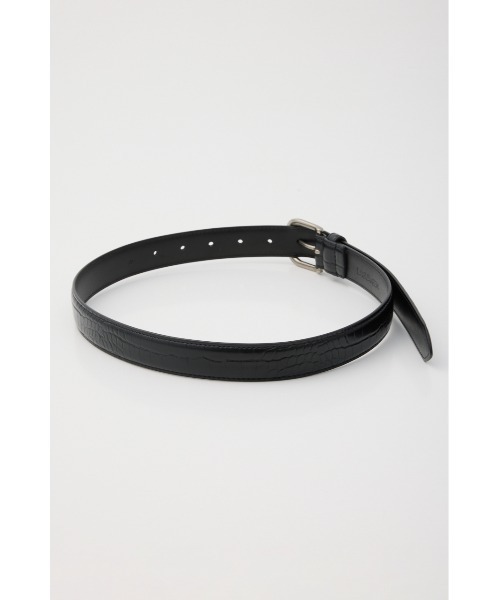 LAGUA GEM（ラグアジェム）の「FAUX CROCO ベルト（ベルト・レディース・ブラック/ブラウン・FREE）」の5枚目の写真