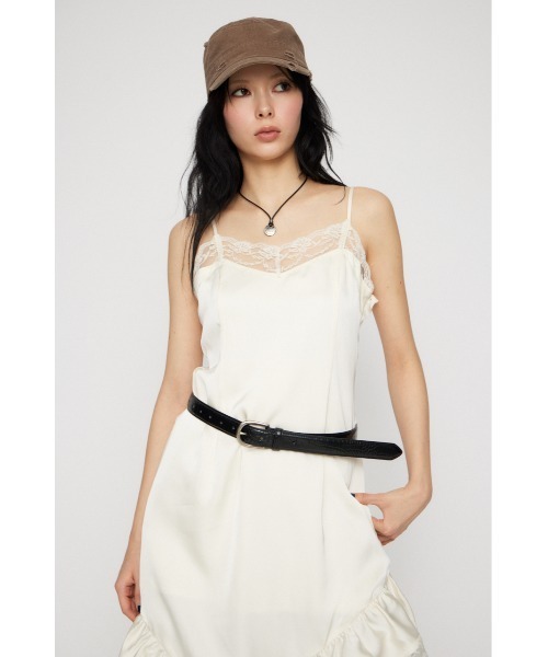 LAGUA GEM（ラグアジェム）の「FAUX CROCO ベルト（ベルト・レディース・ブラック/ブラウン・FREE）」の8枚目の写真