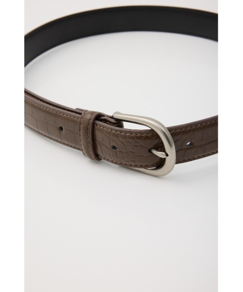 LAGUA GEM（ラグアジェム）の「FAUX CROCO ベルト（ベルト・レディース・ブラック/ブラウン・FREE）」の12枚目の写真