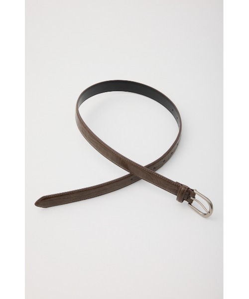 LAGUA GEM（ラグアジェム）の「FAUX CROCO ベルト（ベルト・レディース・ブラック/ブラウン・FREE）」の13枚目の写真