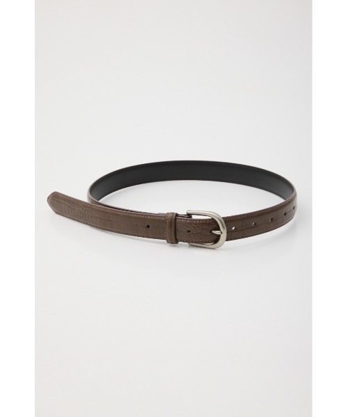 LAGUA GEM（ラグアジェム）の「FAUX CROCO ベルト（ベルト・レディース・ブラック/ブラウン・FREE）」の9枚目の写真