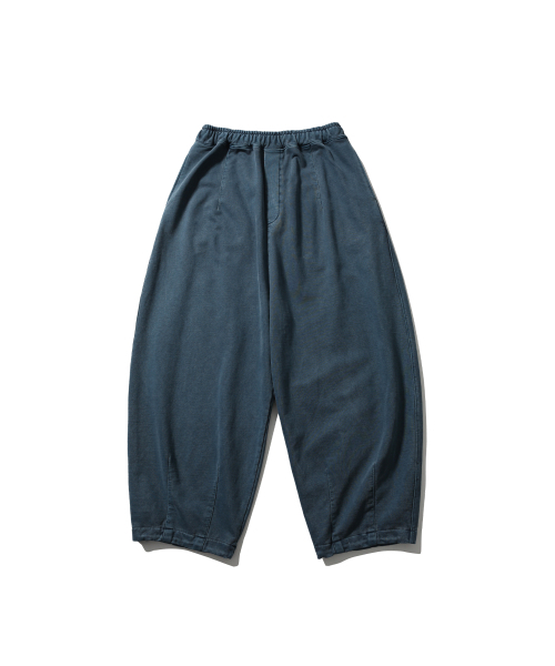 ANGLAN(アングラン)の「Pigment Baggy Balloon Pants - Blue(スウェットパンツ・メンズ・その他・ONE SIZE)」の1枚目の写真