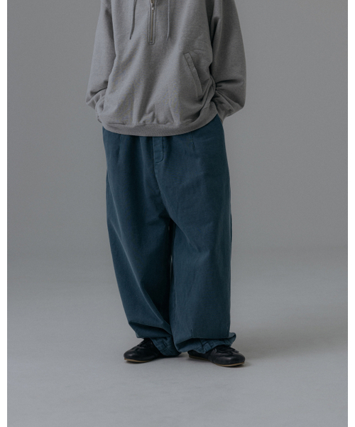 ANGLAN(アングラン)の「Pigment Baggy Balloon Pants - Blue(スウェットパンツ・メンズ・その他・ONE SIZE)」の5枚目の写真