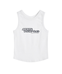 ANIME LOGO SLEEVELESS - WHITE