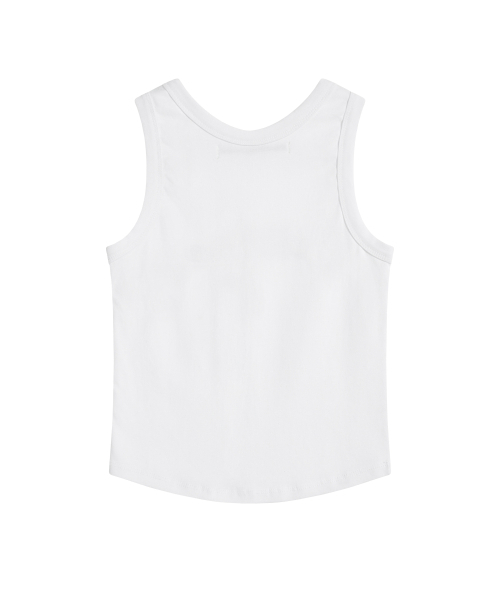 Rest&Recreation(レストアンドレクリエーション)の「ANIME LOGO SLEEVELESS - WHITE(Tシャツ/カットソー・レディース・その他・ONE)」の2枚目の写真