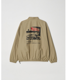 SUPERVELOCE（スーパー ベローチェ）の「Miglia Quarter Zip Jacket Dune（ナイロンジャケット）」