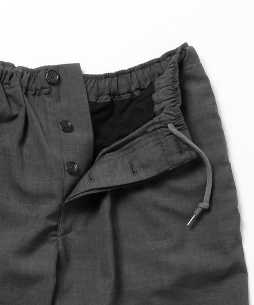 BEAMS(ビームス)の「BEAMS / イージー ワイドスラックス 7/10(その他パンツ・メンズ・チャコールグレー/ブラック・LARGE/MEDIUM/SMALL/X-LARGE)」の19枚目の写真