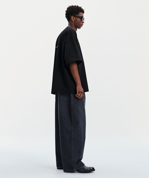 COOTIE PRODUCTIONS（クーティープロダクションズ）の「12.5oz Denim 5 Pocket Extra Baggy Pants（デニムパンツ・メンズ・インディゴブルー/スミクロ・LARGE/MEDIUM/SMALL/X-LARGE）」の4枚目の写真