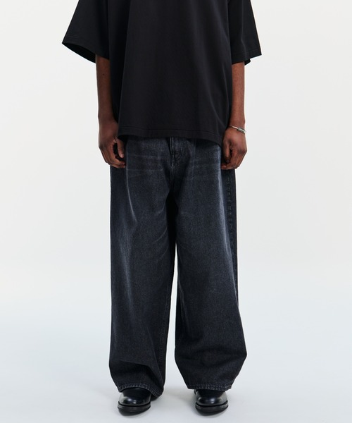 COOTIE PRODUCTIONS（クーティープロダクションズ）の「12.5oz Denim 5 Pocket Extra Baggy Pants（デニムパンツ・メンズ・インディゴブルー/スミクロ・LARGE/MEDIUM/SMALL/X-LARGE）」の5枚目の写真