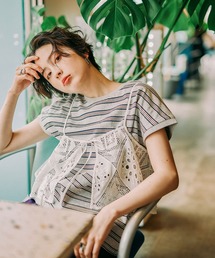 2WAYクラフトレースキャミソール