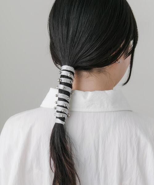 SMELLY(スメリー)の「メタルボールグルグルヘアワイヤー(その他ヘアアクセサリー・レディース・シルバー・-)」の3枚目の写真