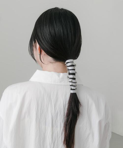 SMELLY(スメリー)の「メタルボールグルグルヘアワイヤー(その他ヘアアクセサリー・レディース・シルバー・-)」の5枚目の写真