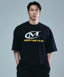 シンボルビッグロゴオーバーサイズTシャツ(ネイビー)