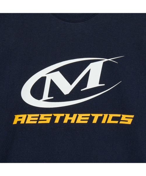 MIHAK(ミハク)の「シンボルビッグロゴオーバーサイズTシャツ(ネイビー)(Tシャツ/カットソー・メンズ・その他・1/2/3)」の10枚目の写真