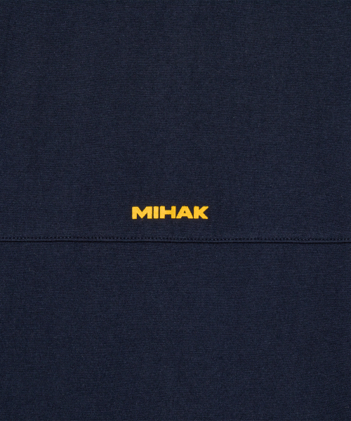 MIHAK(ミハク)の「シンボルビッグロゴオーバーサイズTシャツ(ネイビー)(Tシャツ/カットソー・メンズ・その他・1/2/3)」の11枚目の写真
