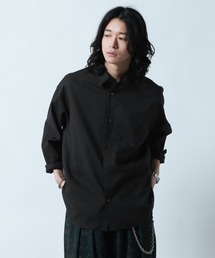 RAGEBLUE | Linen Blend Regular Collar Shirt / リネン混レギュラーカラーシャツ(シャツ/ブラウス)