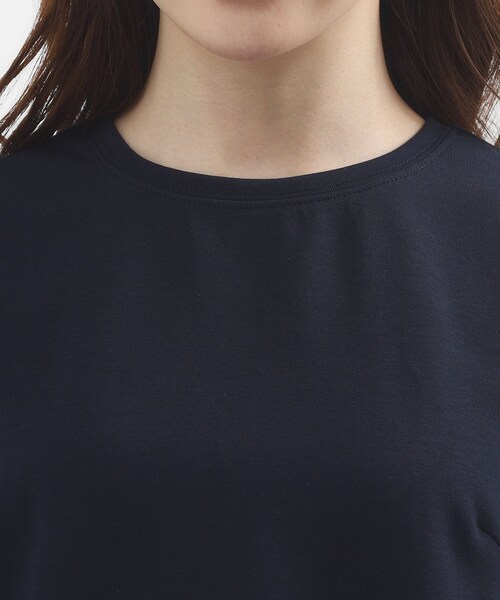 grove(グローブ)の「【洗える・体型カバー】袖口レース・バックプリーツトップス(Tシャツ/カットソー・レディース・ブラック系4/ネイビー系4・02/03/04/05/01)」の14枚目の写真