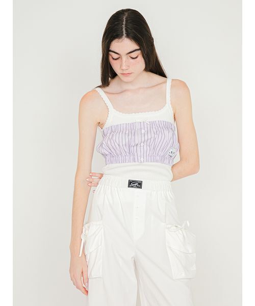 SORIN(ソリン )の「Stripe Bandeau Bustier/ストライプ バンドゥービスチェ(その他トップス・レディース・ライラック/ブルー/ホワイト・38)」の20枚目の写真