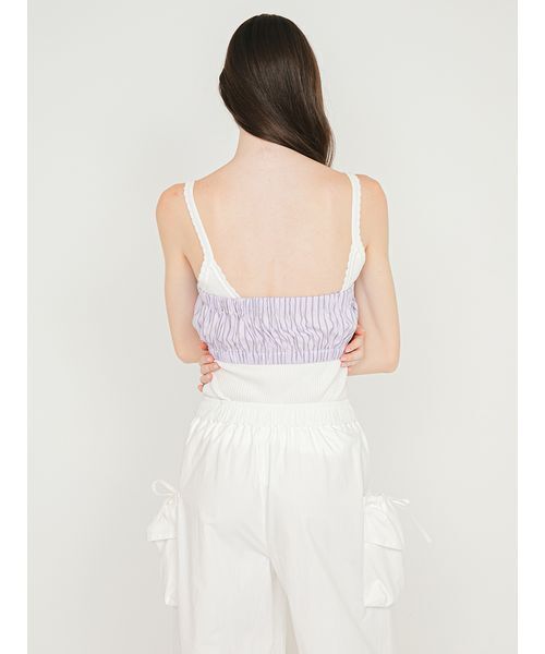 SORIN(ソリン )の「Stripe Bandeau Bustier/ストライプ バンドゥービスチェ(その他トップス・レディース・ライラック/ブルー/ホワイト・38)」の22枚目の写真