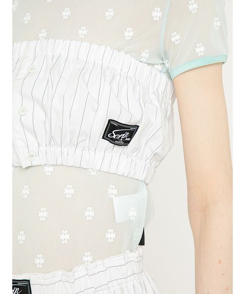 SORIN(ソリン )の「Stripe Bandeau Bustier/ストライプ バンドゥービスチェ(その他トップス・レディース・ライラック/ブルー/ホワイト・38)」の13枚目の写真